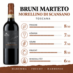 Lade das Bild in den Galerie-Viewer, Bruni_Marteto_Morellino_di_Scansano_Rotwein_Toscana_Italien