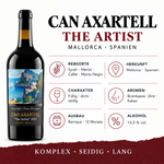 Lade das Bild in den Galerie-Viewer, Can_Axartell_The_Artist_Rotwein_Mallorca
