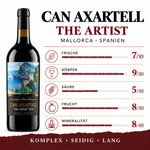 Lade das Bild in den Galerie-Viewer, Can_Axartell_The_Artist_Rotwein_Mallorca
