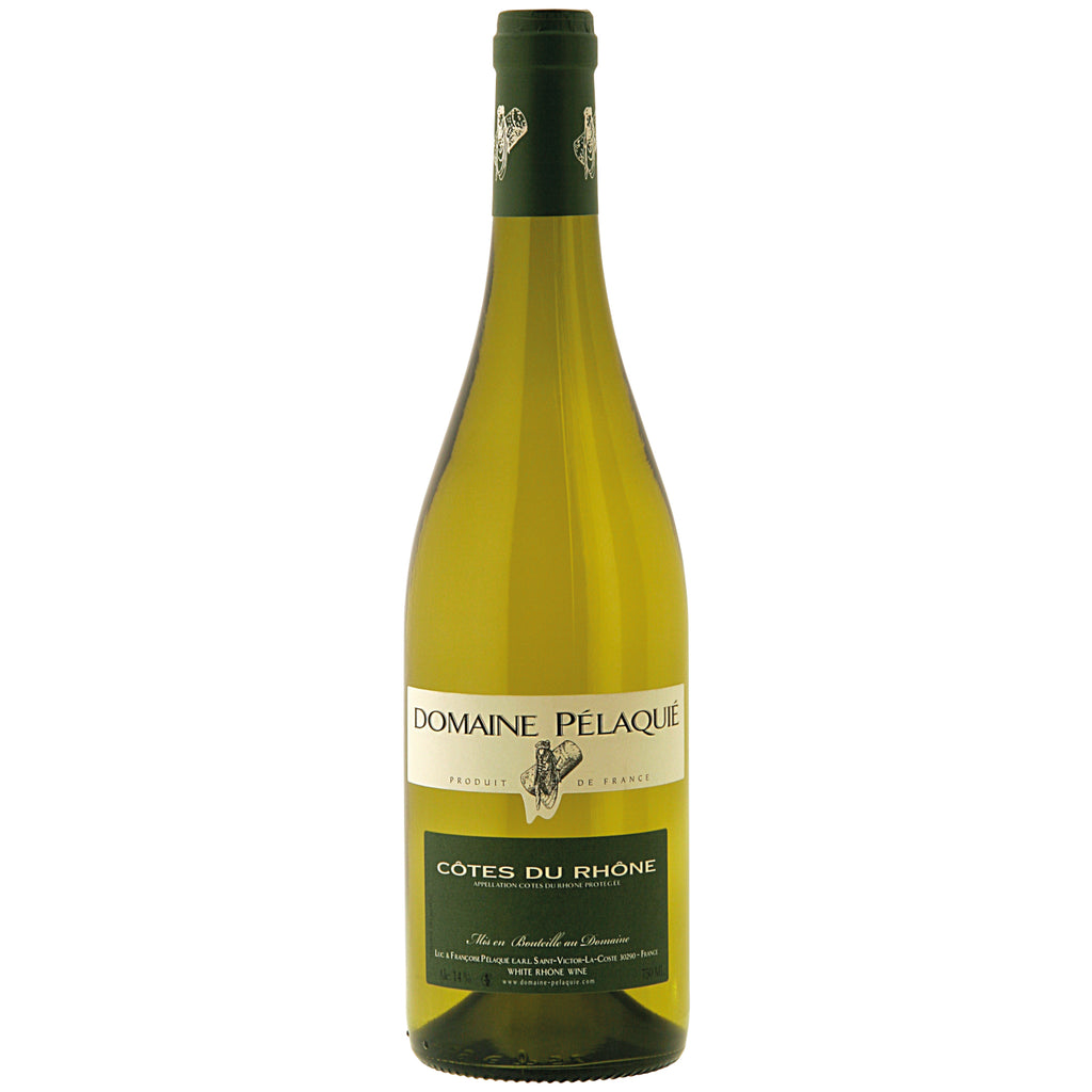 Domaine_Pelaquié_Côtes_du_Rhône_blanc_Weisswein_Frankreich