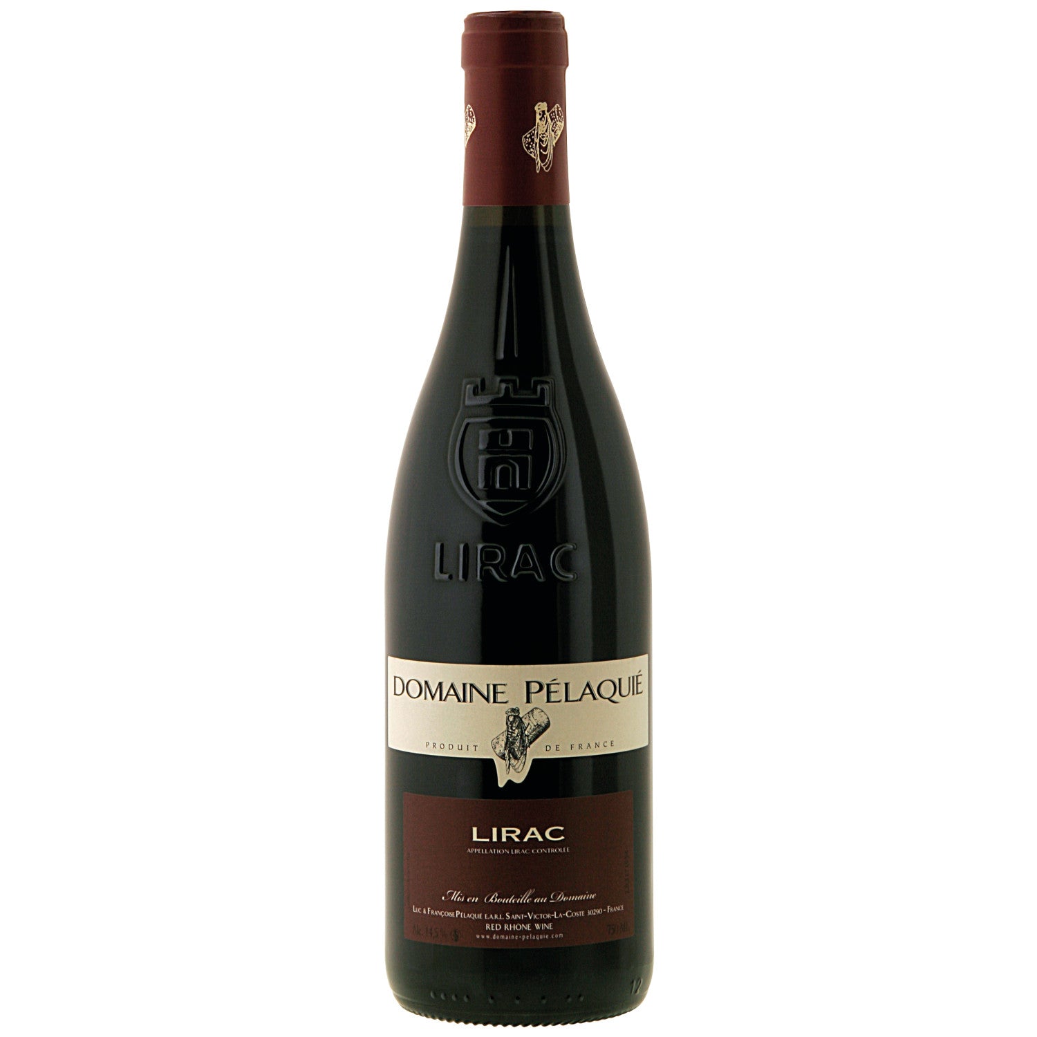 Domaine_Pelaquié_Lirac_rouge_Rotwein_Frankreich