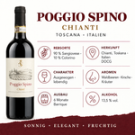 Lade das Bild in den Galerie-Viewer, Poggio_Spino_Chianti_Rotwein_Toscana_Italien
