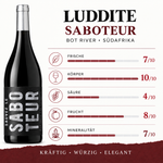Lade das Bild in den Galerie-Viewer, Luddite_Saboteur_rot_Rotwein_Bot_River_Südafrika
