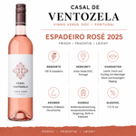 Lade das Bild in den Galerie-Viewer, Casal de Ventozela Vinho Verde Rosé 2025
