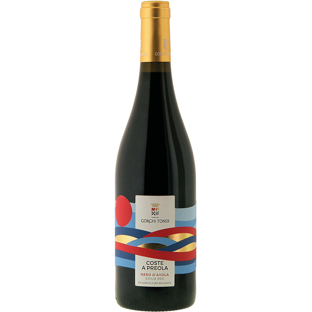 Gorghi_Tondi_Coste_a_Preola_Rotwein_Sizilien_Italien